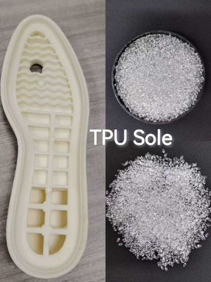 TPU 원자재는 복원력이 좋고, 내마모성이 뛰어나며, 인성이 우수하여 솔&캐스터&의료 기기&포장&전자 제품에 널리 사용됩니다.