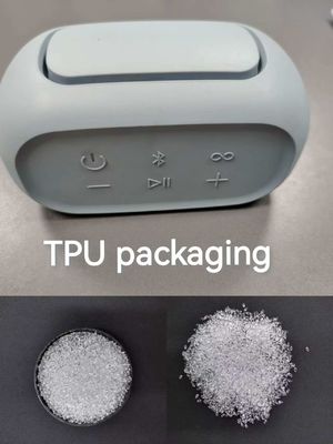 TPU 원자재는 복원력이 좋고, 내마모성이 뛰어나며, 인성이 우수하여 솔&캐스터&의료 기기&포장&전자 제품에 널리 사용됩니다.