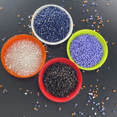 섬유로 변형된 TPU 물질 고 투명성 원래 색상 사용자 정의 가능한 고 분자 중량 폴리머