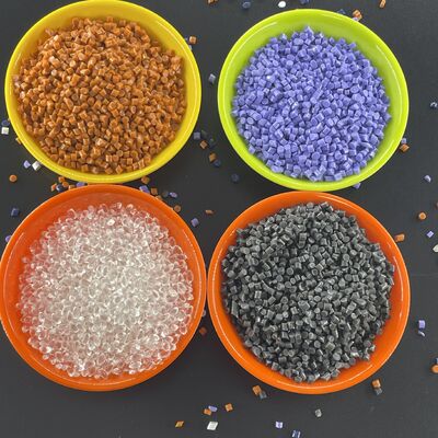 섬유로 변형된 TPU 물질 고 투명성 원래 색상 사용자 정의 가능한 고 분자 중량 폴리머