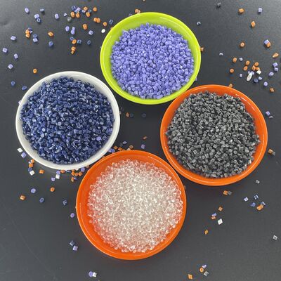 섬유로 변형된 TPU 물질 고 투명성 원래 색상 사용자 정의 가능한 고 분자 중량 폴리머