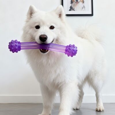 환경 친화적 인 TPU 곡물, 주사형 또는 진압, 애완 동물 장난감 및 점프 로프와 같은 제품에 사용됩니다.